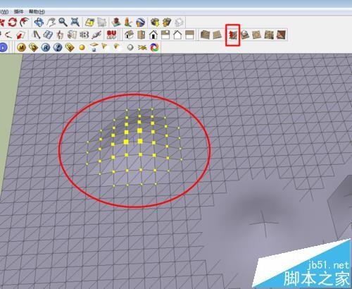 sketchup怎么绘制山体模型?