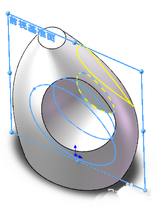 Solidworks怎么绘制奶瓶的三维模型?