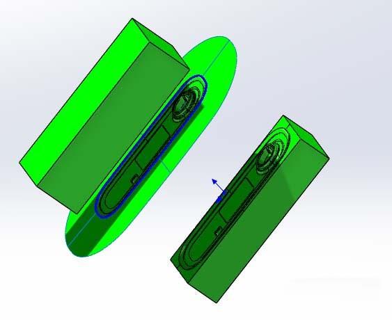 Solidworks怎么生成模具型腔和型芯?