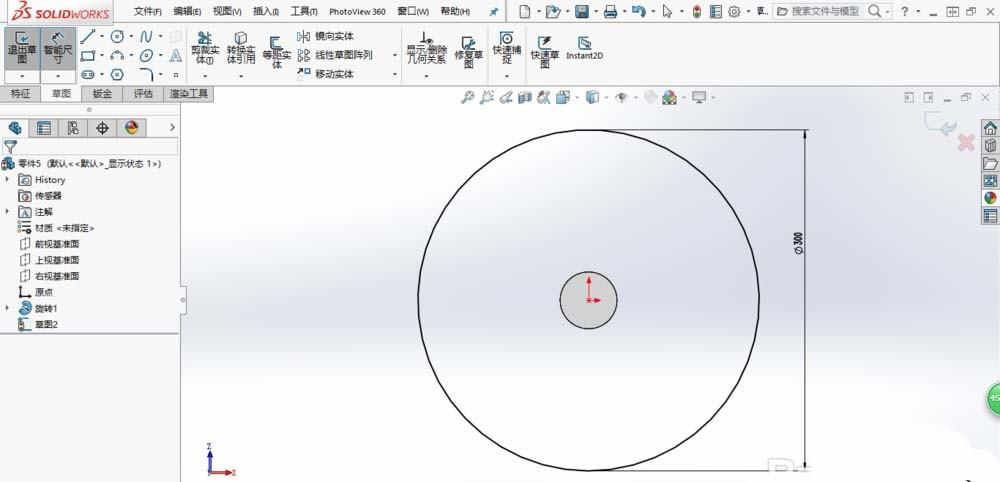 solidworks2016怎么画果汁? sw绘制桌面上一杯果汁的教程