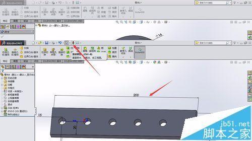 solidworks怎么使用数方程设计动态特征?