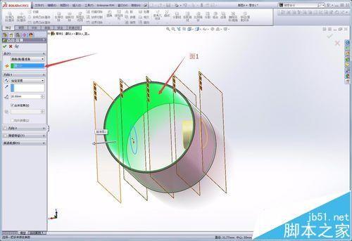 Solidworks怎么在曲面上拉伸? solidworks曲面拉伸的实例教程