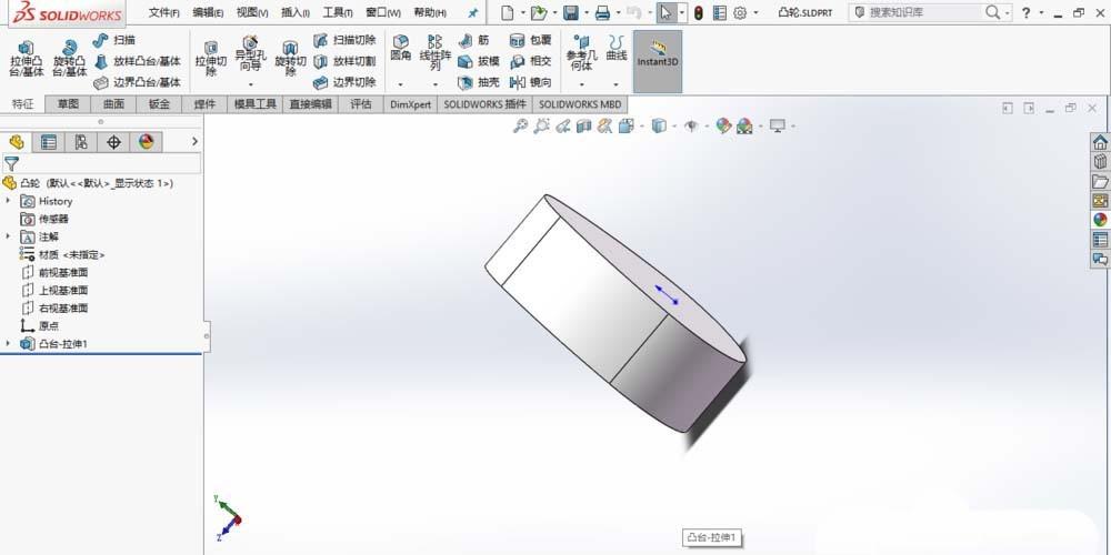 SolidWorks怎么利用路径配合完成凸轮机构的装配?
