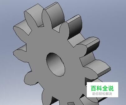 Solidwork中齿轮怎么画？