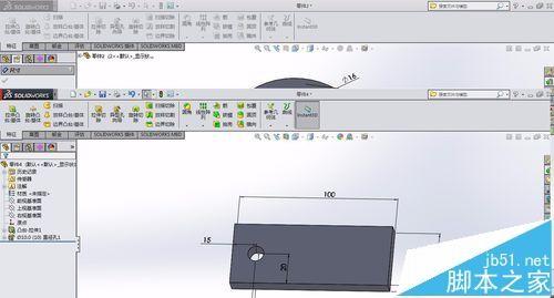solidworks怎么使用数方程设计动态特征?