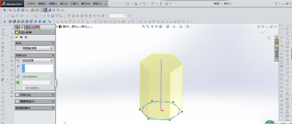 SolidWorks怎么给零件添加螺纹孔?