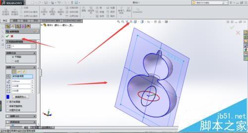 solidworks怎么绘制木质葫芦模型?