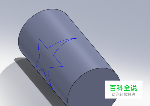 solidworks草图绘制之投影曲线
