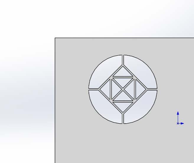 SolidWorks怎么绘制通风口的平面图?