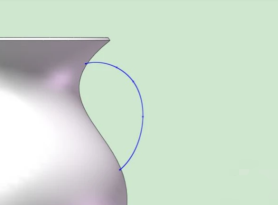 SolidWorks怎么建模水瓶模型? sw水瓶的建模方法