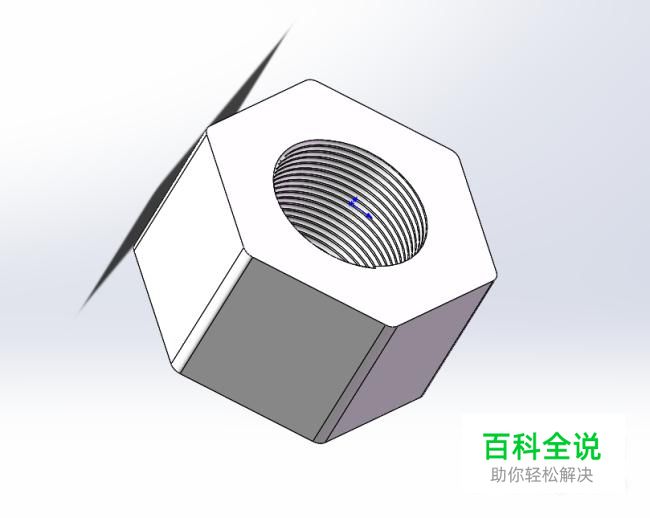 Solidworks怎么简单画螺母