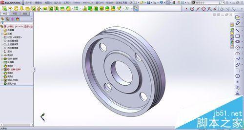 solidworks皮带轮怎么画? solidworks绘制皮带轮的两种方法