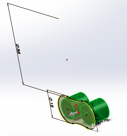 SolidWorks怎么创建滚子链零件模型?