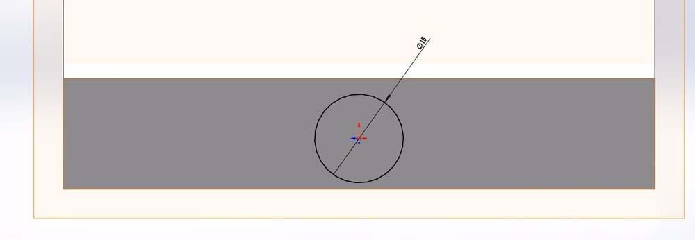 solidworks怎么建立实体穿洞零件模型?