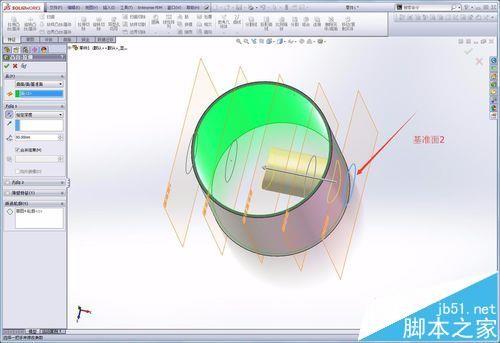 Solidworks怎么在曲面上拉伸? solidworks曲面拉伸的实例教程