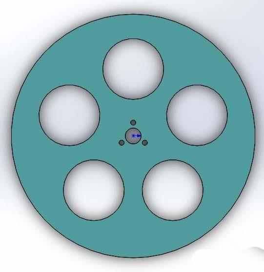 Solidworks圆周阵列怎么使用?