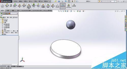 solidworks怎么使用引力完成动画的计算?