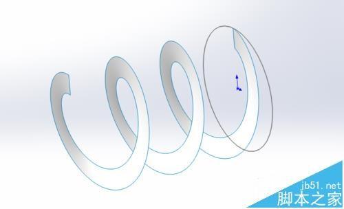 solidworks怎么建立螺旋叶/绞龙模型?
