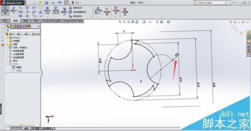 solidworks怎么使用扫描命令绘制铣刀?