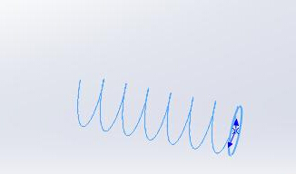 solidworks怎么画压缩弹簧?