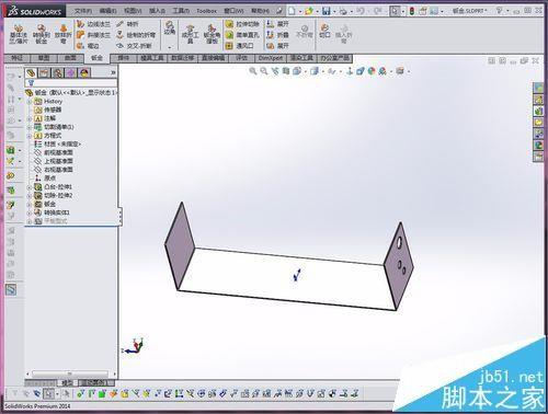solidworks2014设计库文件夹中没有钣金成型文件夹怎么办?