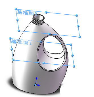 Solidworks怎么绘制奶瓶的三维模型?