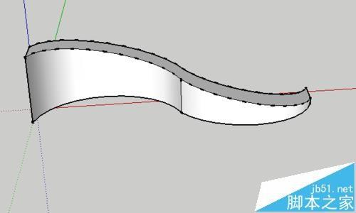 SolidWorks怎么画曲线坡道? SU曲线坡道的绘制教程