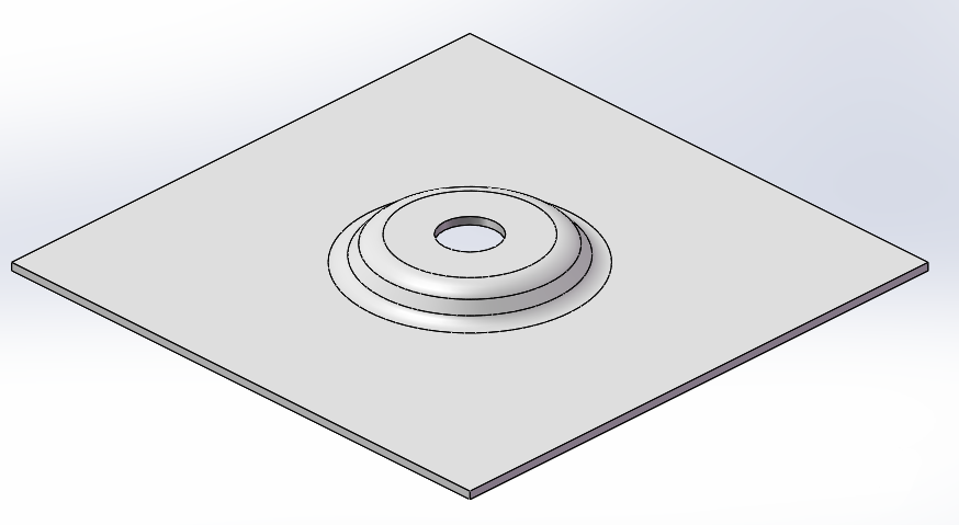 solidworks怎么构建自己的钣金成型工具模型?