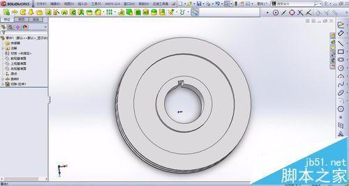 solidworks皮带轮怎么画? solidworks绘制皮带轮的两种方法