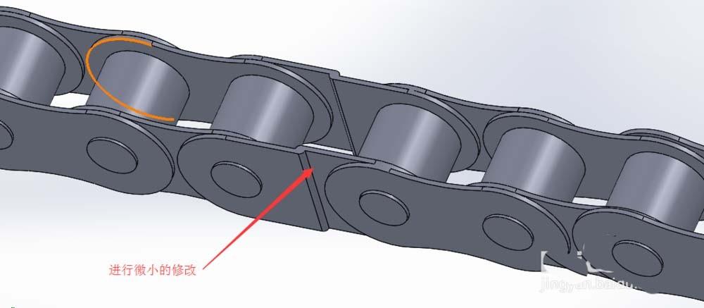 SolidWorks怎么创建滚子链零件模型?