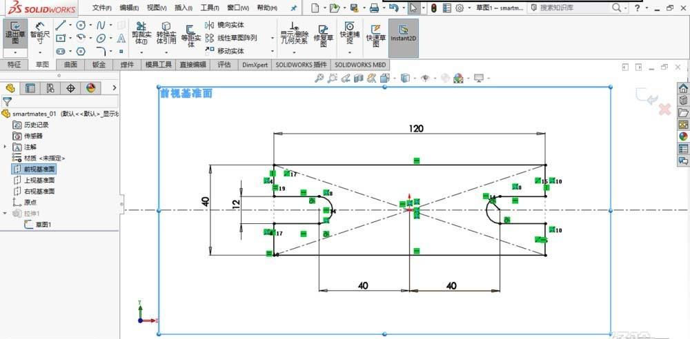 SolidWorks怎么将两个模型进行智能配合?
