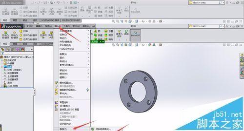 solidworks零件设计表该怎么制作?