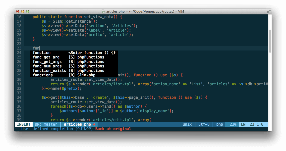 spf13-vim – Vim编辑器终极发布