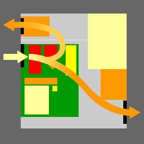 散热风扇正确安装及错误安装分析