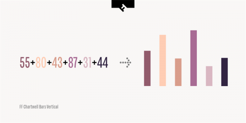 输入数字立刻生成酷炫信息图的字体