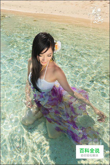 沙滩美女外拍实用摄影技巧