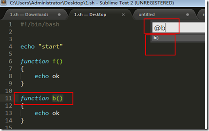 sublime text2 使用技巧心得小结