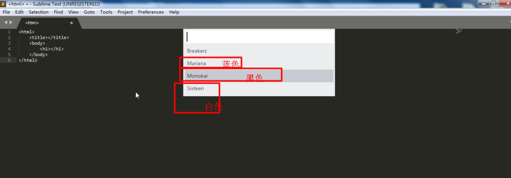 SublimeText怎么自定义设置背景颜色?