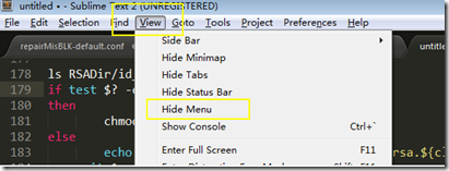 sublime text2 使用技巧心得小结