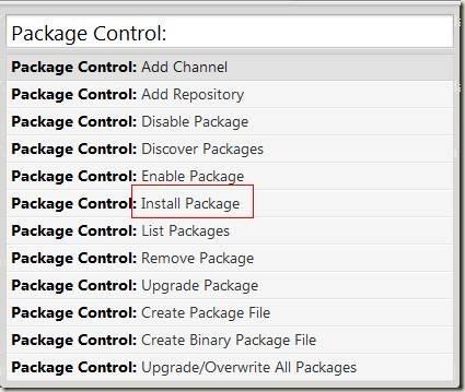 sublime text2 使用技巧心得小结