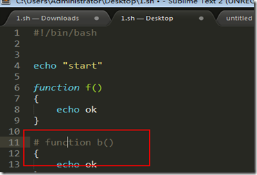 sublime text2 使用技巧心得小结