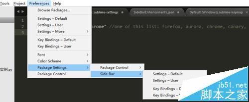 Sublime Text 3怎么设配置浏览默认路径为localhost?
