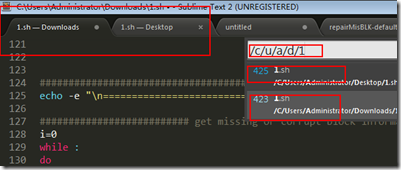 sublime text2 使用技巧心得小结