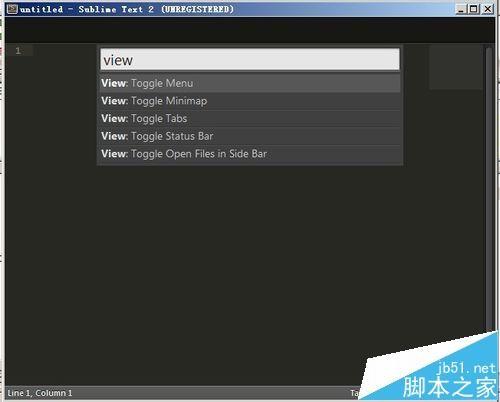 Sublime Text编辑器不显示菜单栏该怎么办?