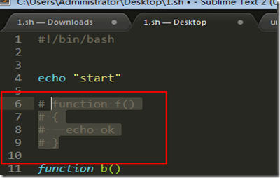 sublime text2 使用技巧心得小结