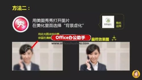 实现PPT中局部虚化效果的三种方法