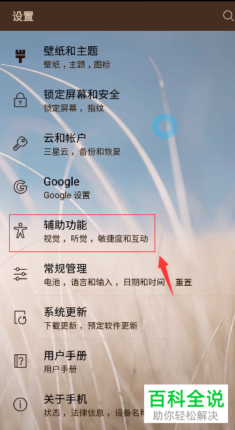 三星S10 手机如何开启来电闪功能