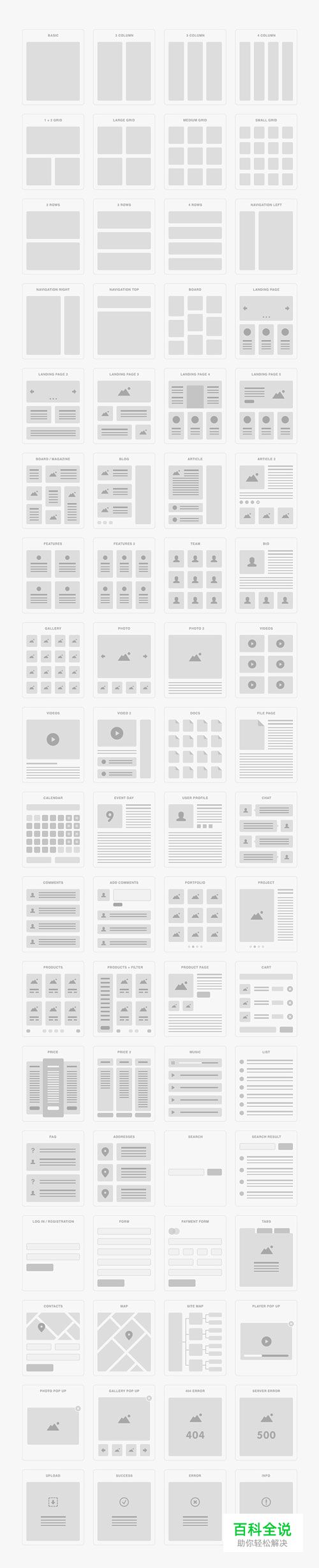 实用方便的网站流程图UI组件包(PSD AI Sketch免费下载)