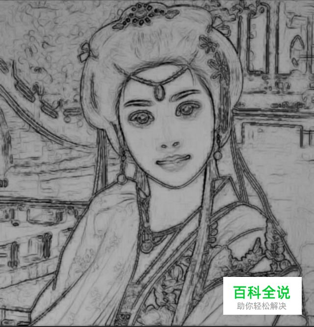 使用ps如何制作素描画