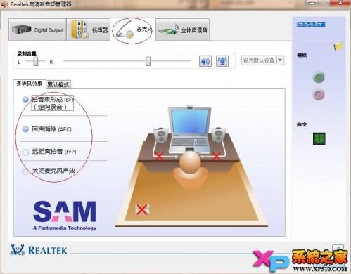 使用Realtek 声卡的笔记本\